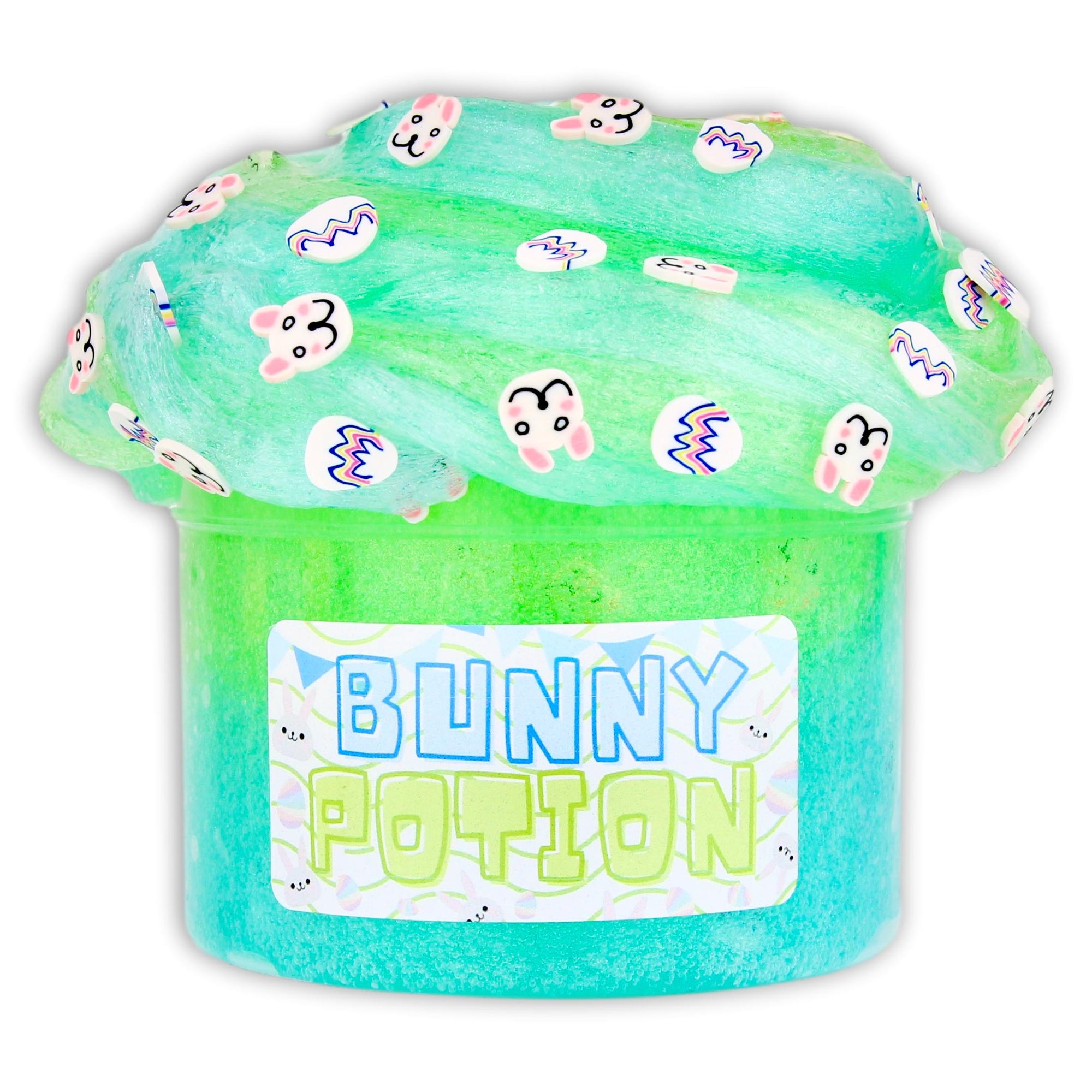 Bunny Potion Clear Easter Slime - Shop Slime - Dope Slimes