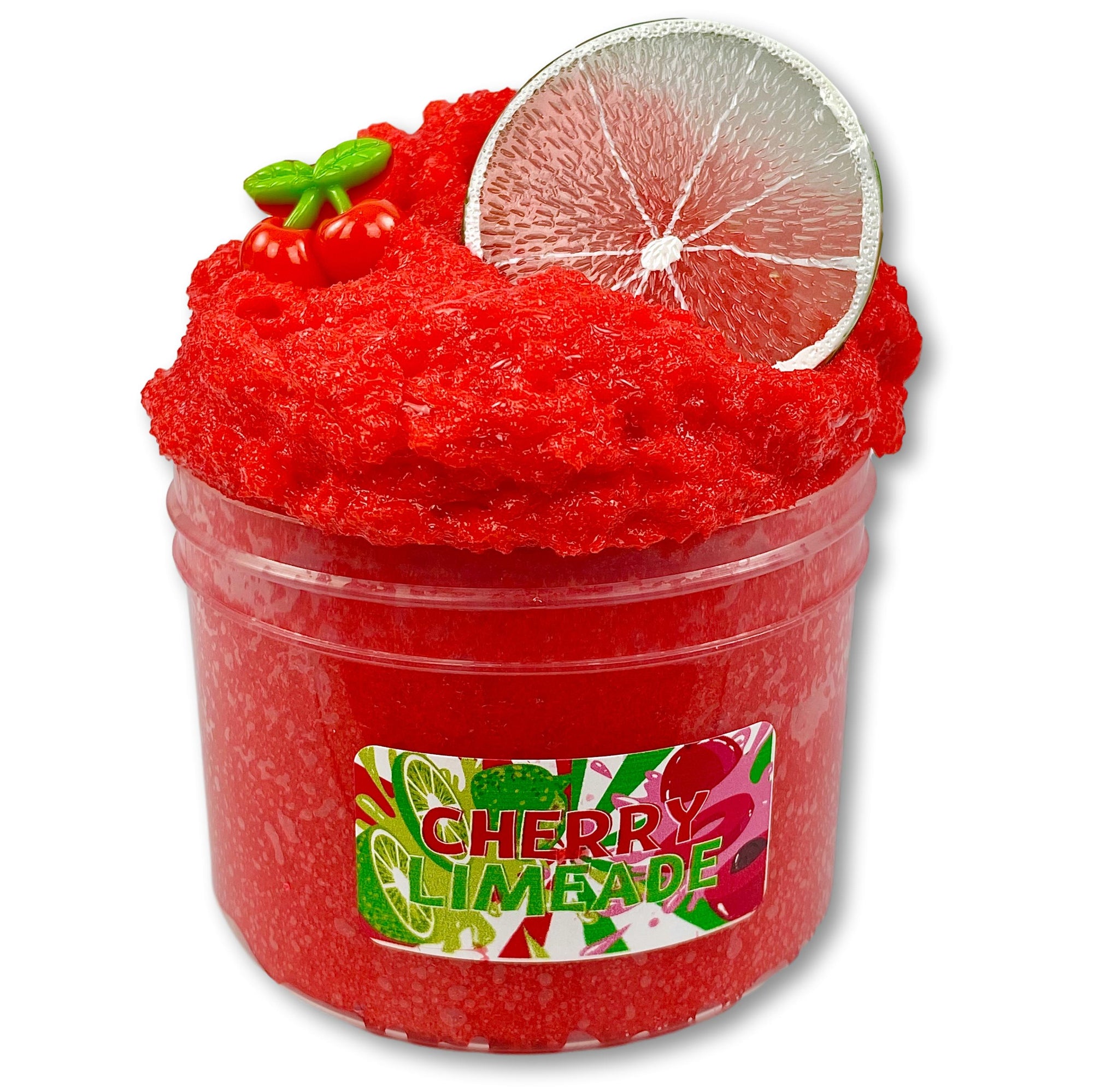 Cherry Limeade Frizz Slime Scented - Buy Slime - Dope Slimes Shop