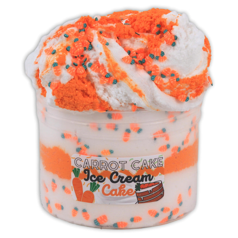 Carrot Cake Ice-Cream Cake Slime - Shop Easter Slime - Dope Slimes