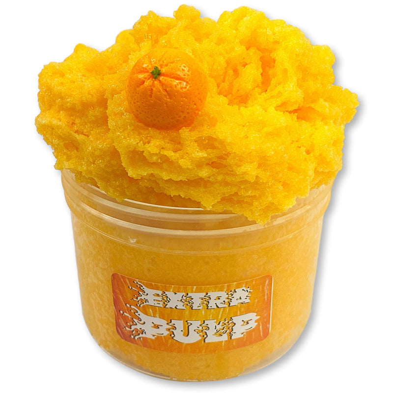 Extra Pulp Snow Fizz Slime - Shop Slime - Dope Slimes