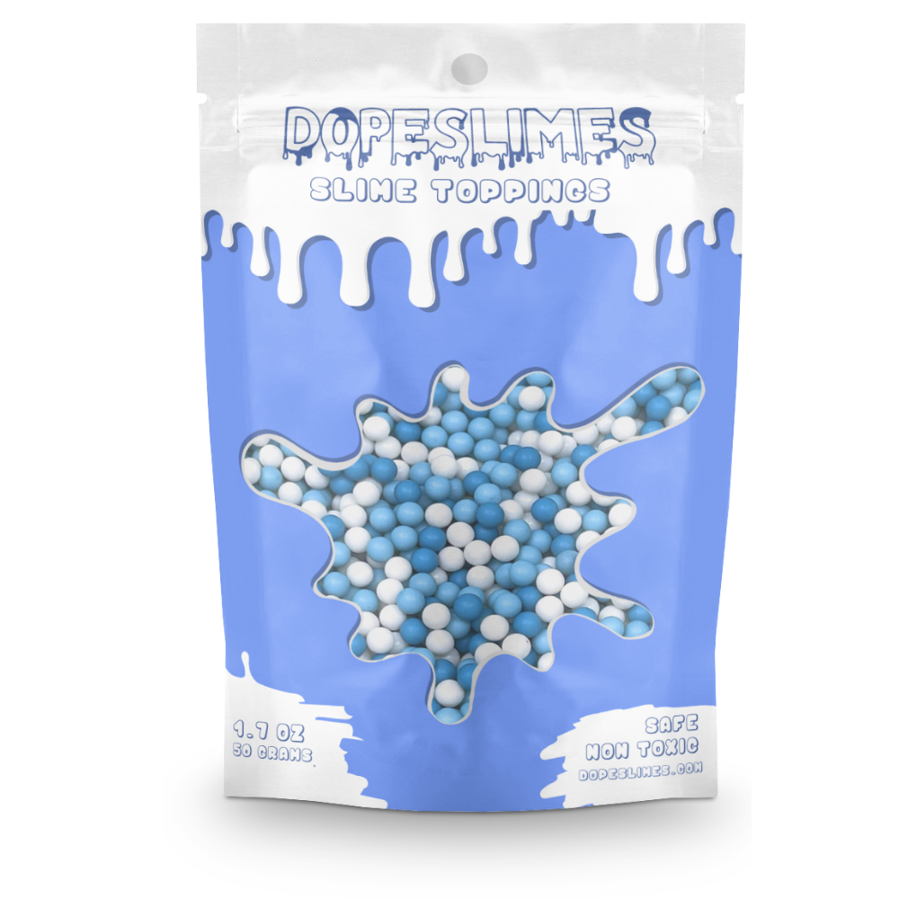 Christmas Mini Boba Mix - Slime Toppings - Slime Supplies