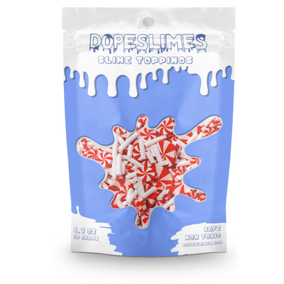 Peppermint Fimo & Sprinkle Mix - Slime Toppings - Slime Supplies