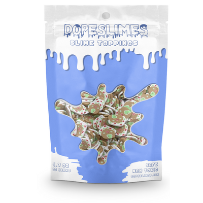 Gingerbread House Fimo - Slime Toppings - Slime Supplies