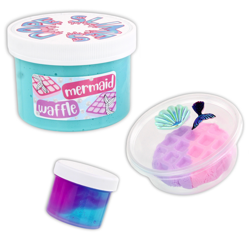 Mermaid Waffle DIY Slime - Shop Slime - Dope Slimes
