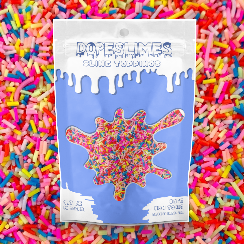 Rainbow Birthday Faux Sprinkles