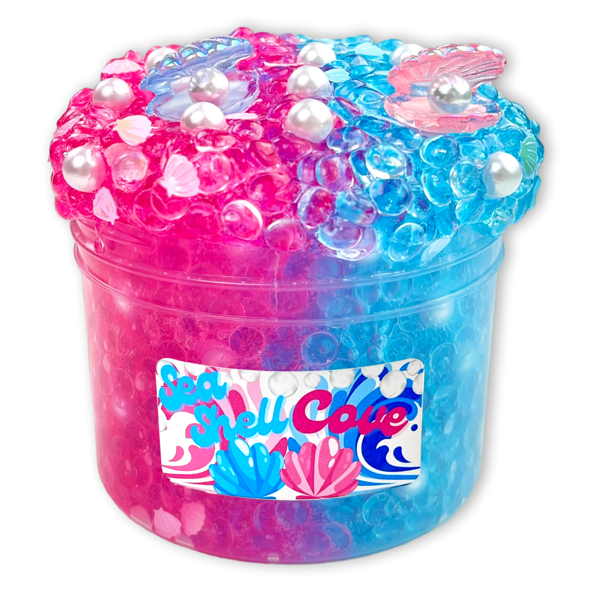 Seashell Cove Fishbowl Slime - Shop Slime - Dope Slimes