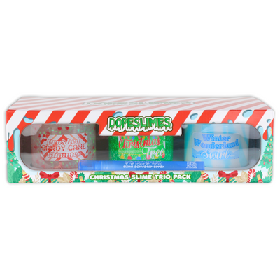Christmas Trio Slime Pack - Shop Christmas Slime - Dope Slimes
