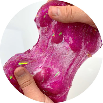 Mermaid Scales Clear Slime - Shop Slime - Dope Slimes