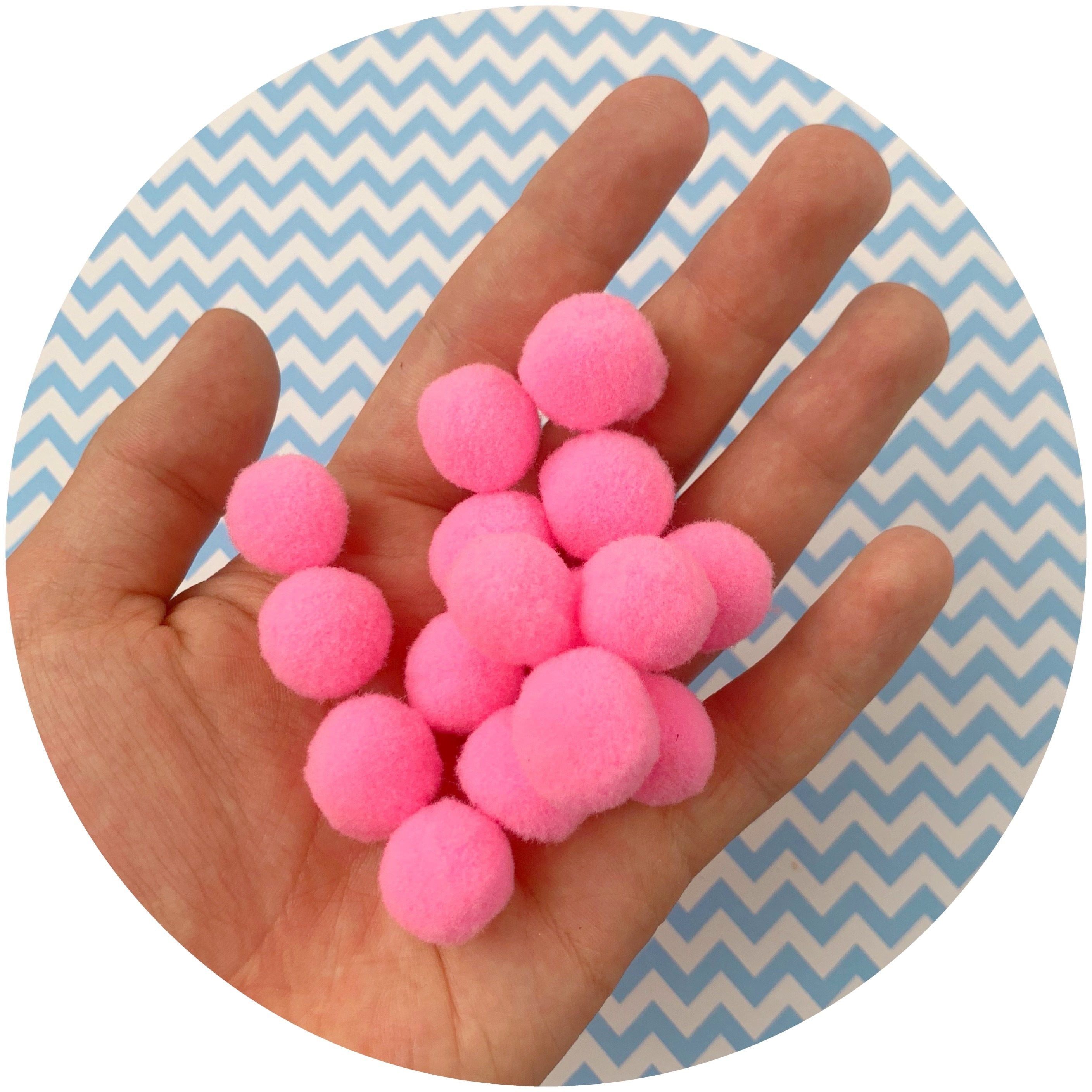 Single Colored Pom Poms - Fimo Slices - Dope Slimes LLC - Dope Slimes LLC