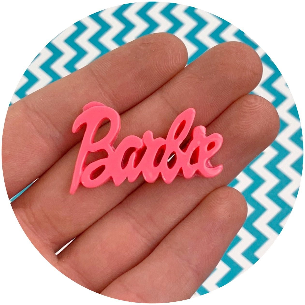 Barbie Charm - Fimo Slices - Dope Slimes LLC - Dope Slimes LLC