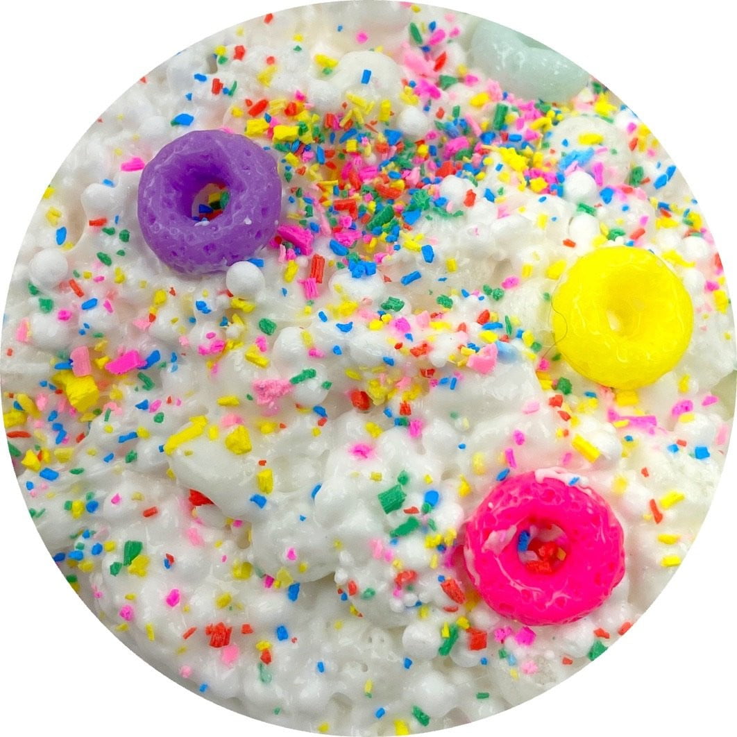 Marshmallow Cereal Bar Floam Slime - Shop Slime - Dope Slimes