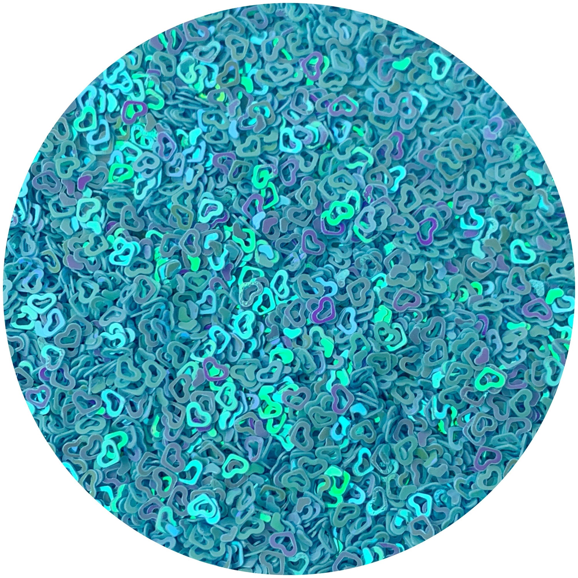 Blue Hearts - Fimo Slices - Dope Slimes LLC - Dope Slimes LLC