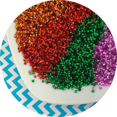 Solid Color Bingsu Beads - 7 colors (3 new!) - Fimo Slices - Dope Slimes LLC - Dope Slimes LLC