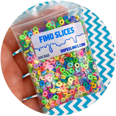Fruit Loop Sprinkles - Fimo Slices - Dope Slimes LLC - Dope Slimes LLC