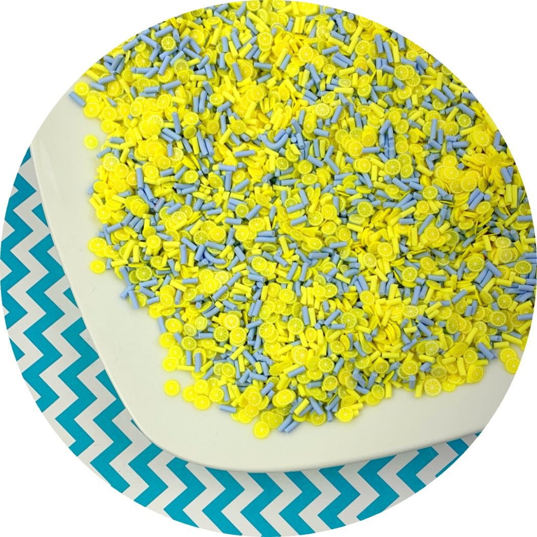 Blue Hawaiian Sprinkle Mix - Fimo Slices - Dope Slimes LLC - Dope Slimes LLC