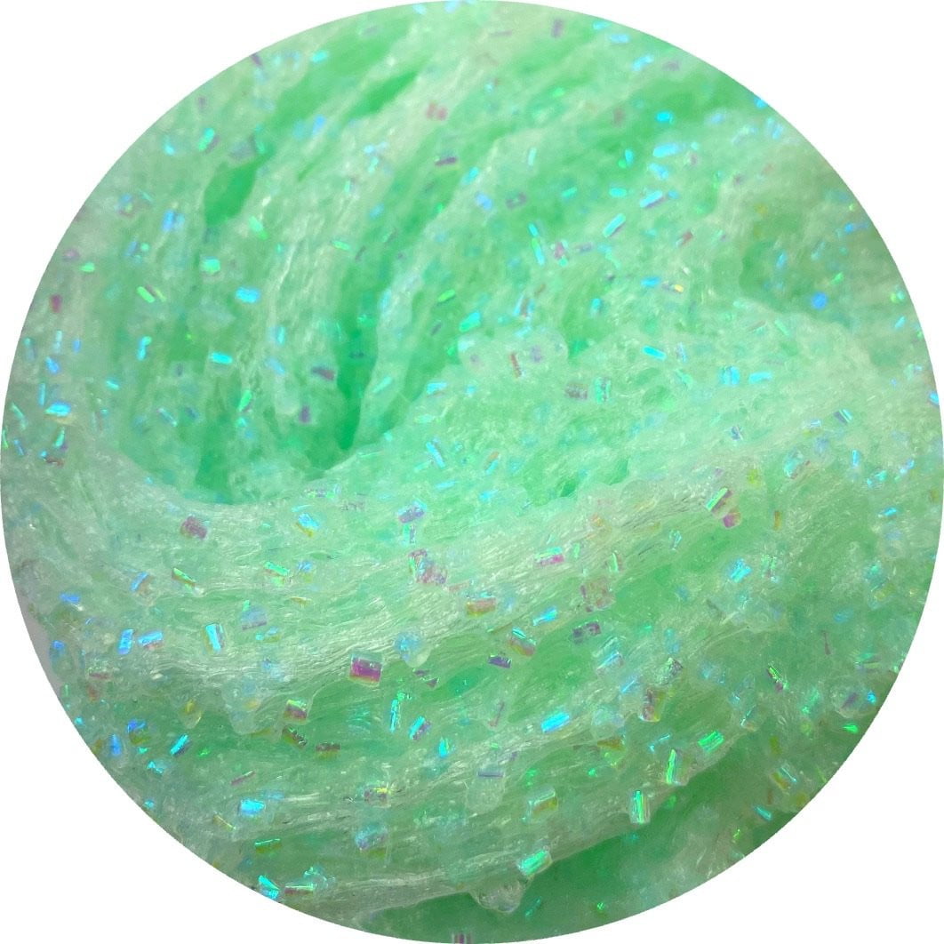 Arctic Spearmint Bingsu Bead Slime - Shop Slime - Dope Slimes
