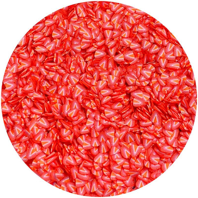 Strawberry Fimo Slices V2 - Fimo Slices - Dope Slimes LLC - Dope Slimes LLC