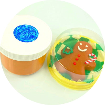 Gingerbread Man DIY Slime - Shop Slime - Dope Slimes