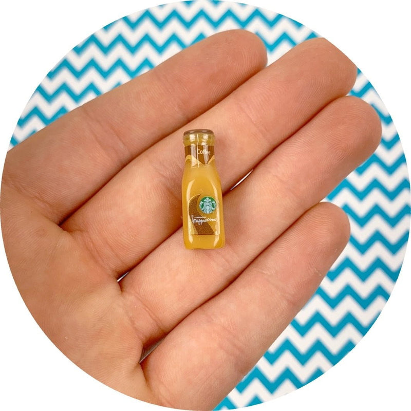 Coffee Frap Charm - Fimo Slices - Dope Slimes LLC - Dope Slimes LLC