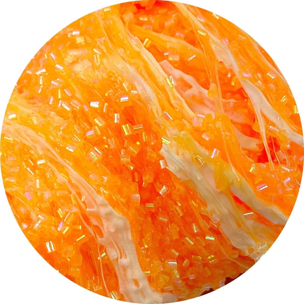 Peaches n' Cream Crisp Bingsu Bead Slime - Shop Slime - Dope Slimes