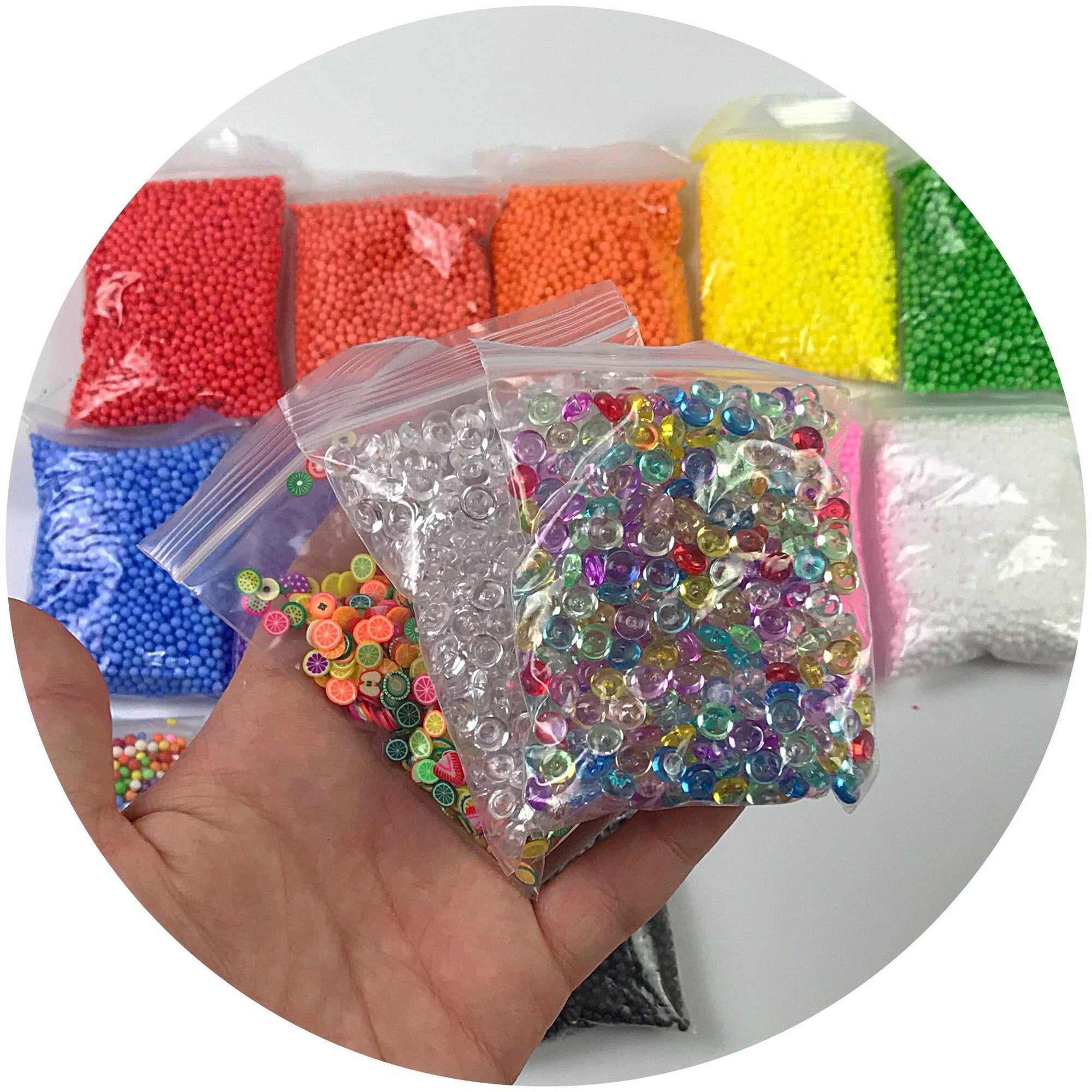 JUMBO Multipack Foam Bead Slime DIY Kit
