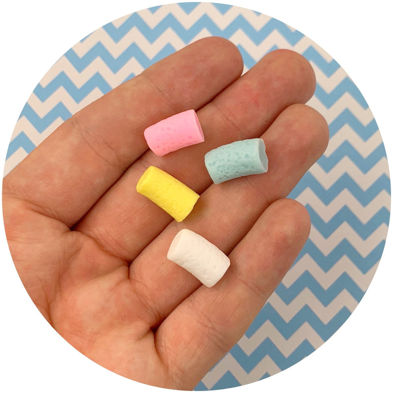 Mixed Mini Marshmallows - Fimo Slices - Dope Slimes LLC - Dope Slimes LLC