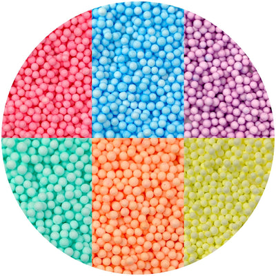 Large Pastel Foam Beads - Buy Slime Supplies - DopeSlimes