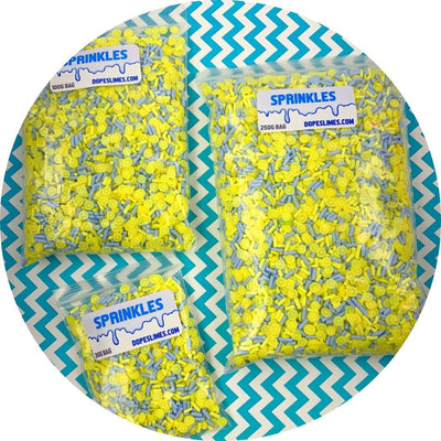Blue Hawaiian Sprinkle Mix - Fimo Slices - Dope Slimes LLC - Dope Slimes LLC