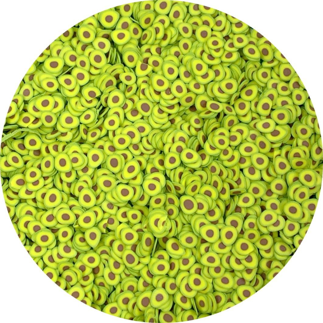 Avocado Fimo Slices - Fimo Slices - Dope Slimes LLC - Dope Slimes LLC