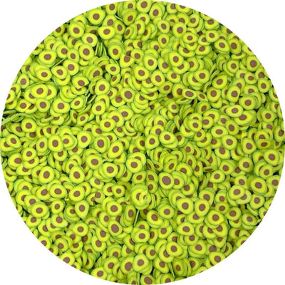 Avocado Fimo Slices - Fimo Slices - Dope Slimes LLC - Dope Slimes LLC