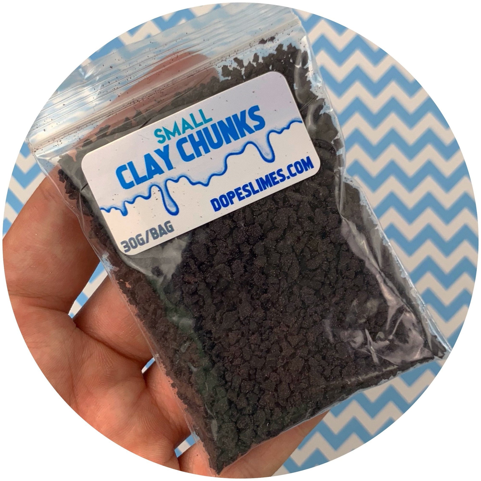 Black Chunk Sprinkles - Fimo Slices - Dope Slimes LLC - Dope Slimes LLC