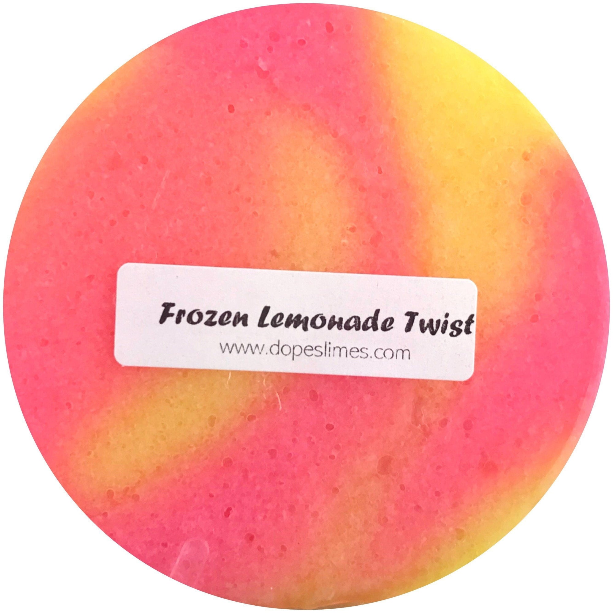 Frozen Lemonade Twist Crunch Slime Scented Dope Slimes
