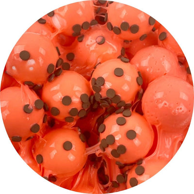 Choco-Cherry Cake Pops - Clear Slime - www.dopeslimes.com - Dope Slimes LLC