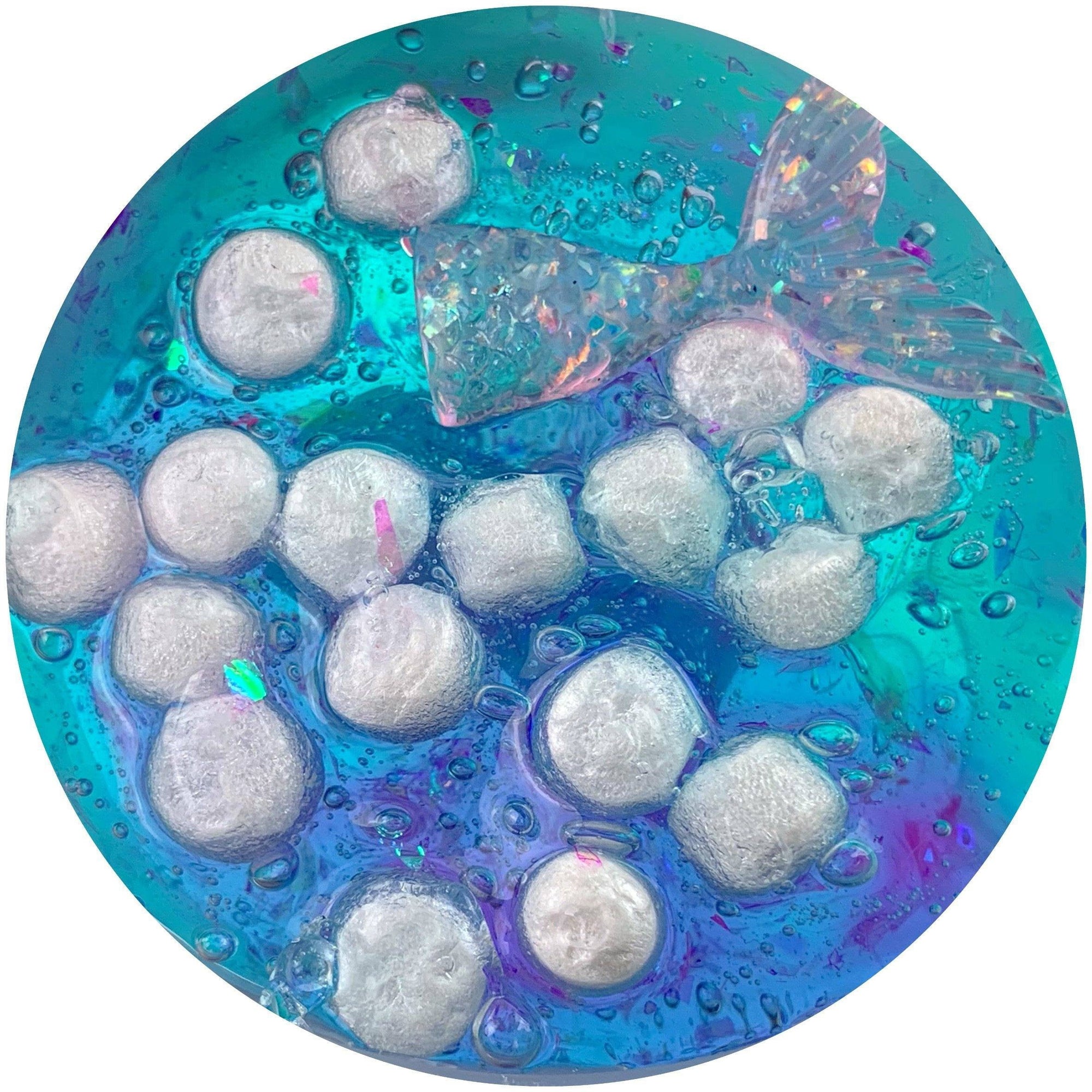Mermaid Cove - Glossy Slime - www.dopeslimes.com - Dope Slimes LLC