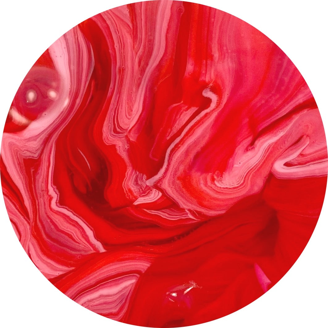Vampires Blood Clear Avalanche Slime - Shop Slime - Dope Slimes