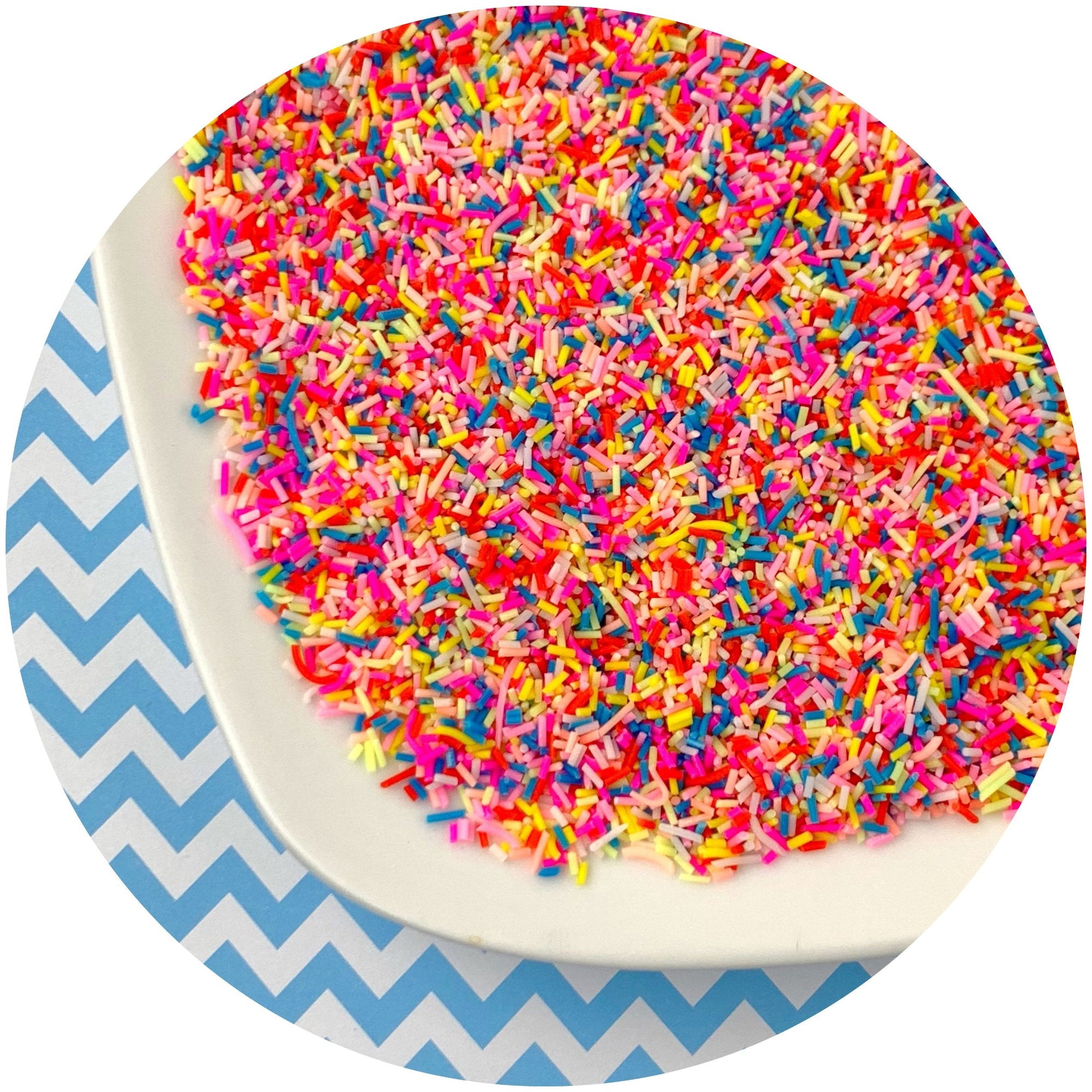 Birthday Sprinkles - Fimo Slices - Dope Slimes LLC - Dope Slimes LLC