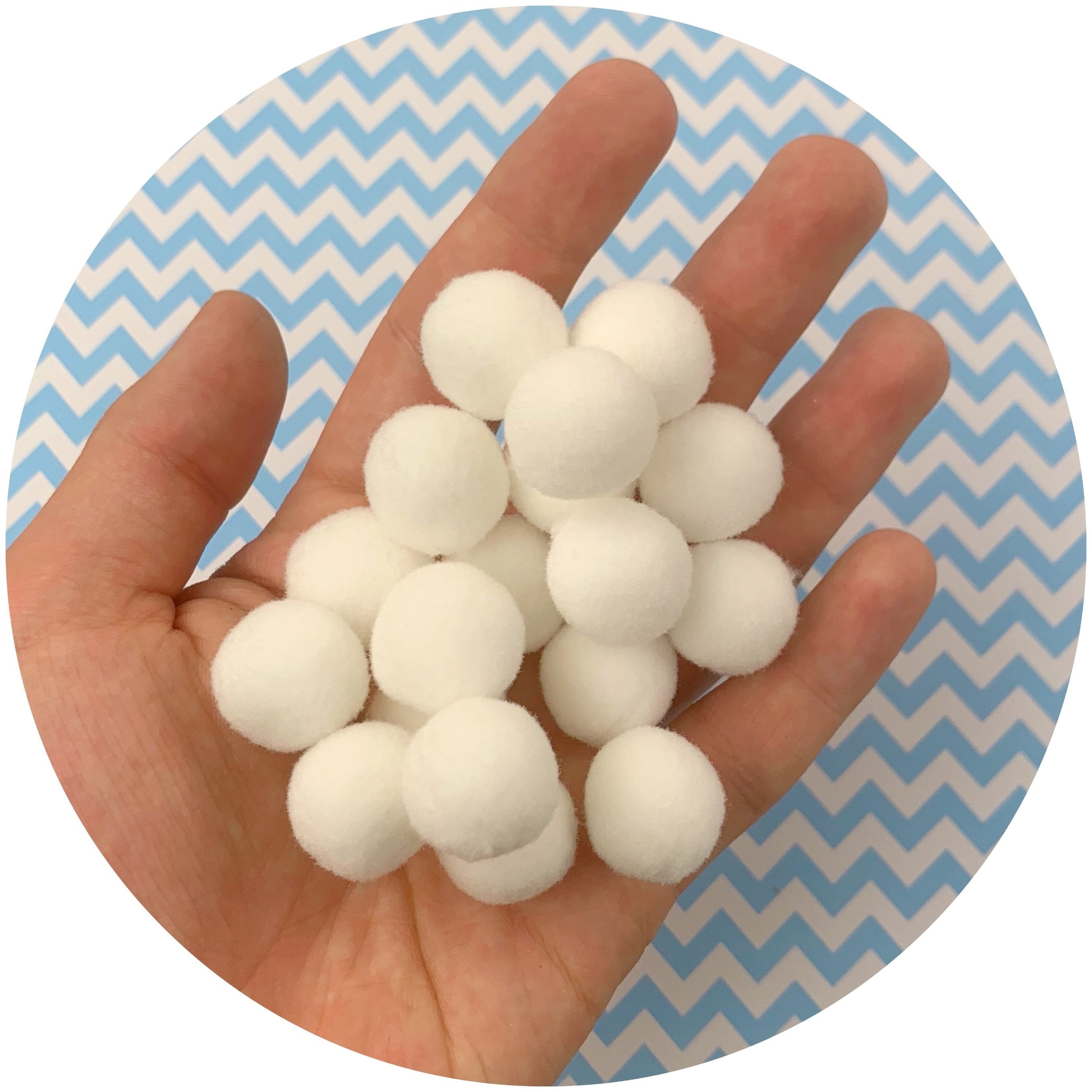 Single Colored Pom Poms - Fimo Slices - Dope Slimes LLC - Dope Slimes LLC