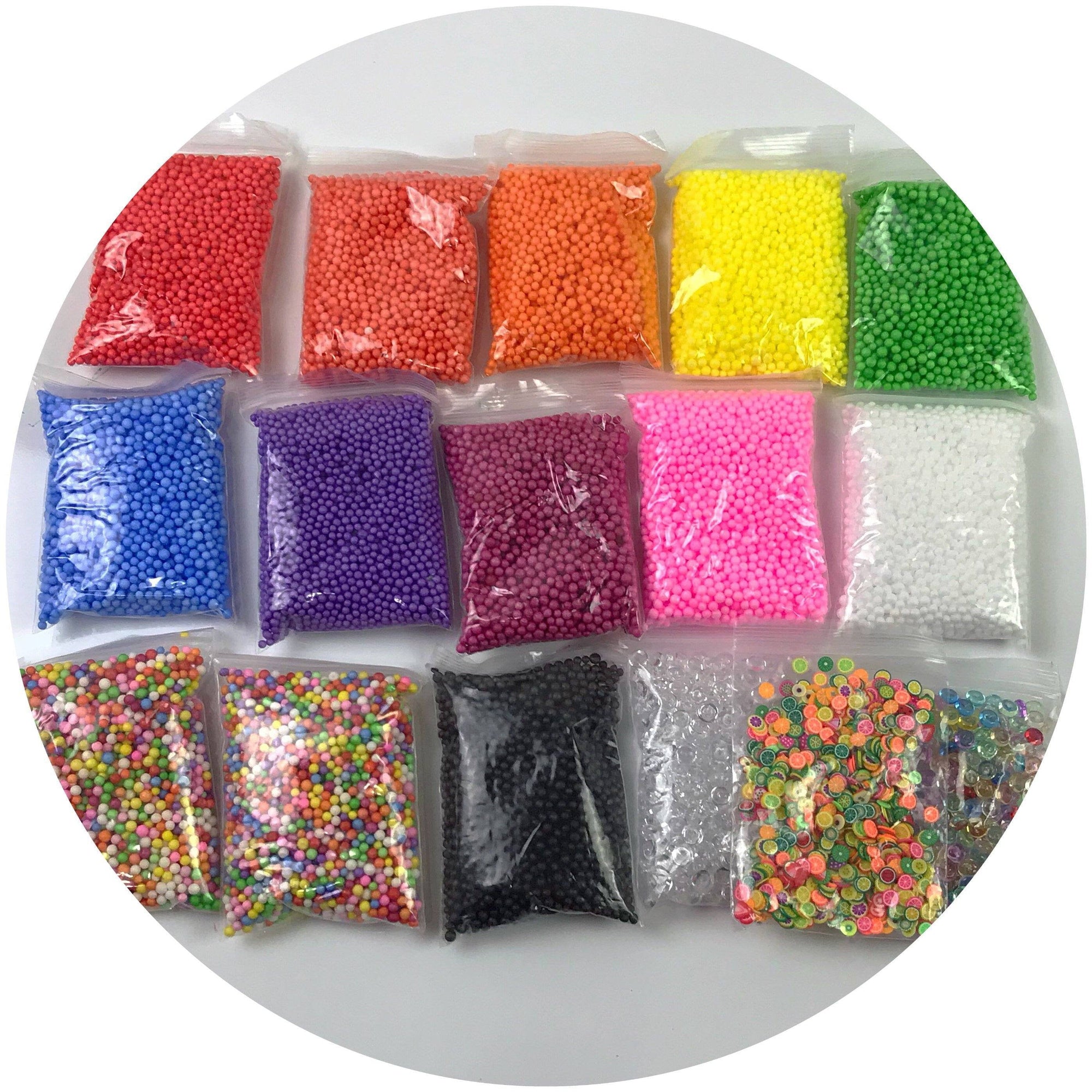 JUMBO Multipack Foam Bead Slime DIY Kit
