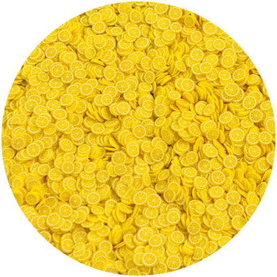Lemon Fimo Slices - Fimo Slices - Dope Slimes LLC - Dope Slimes LLC