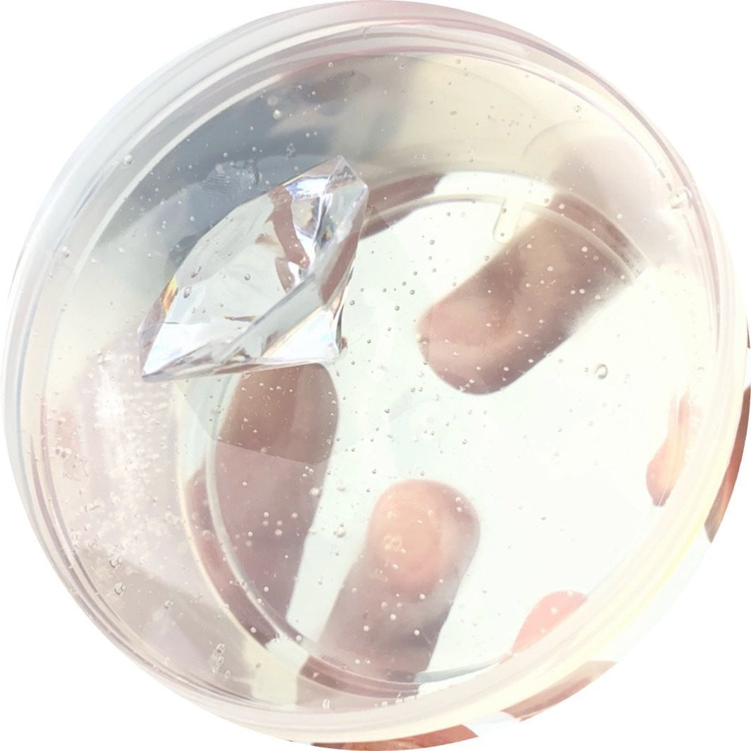 Diamond Clear Crystal Clear Slime - Shop Slime - Dope Slimes