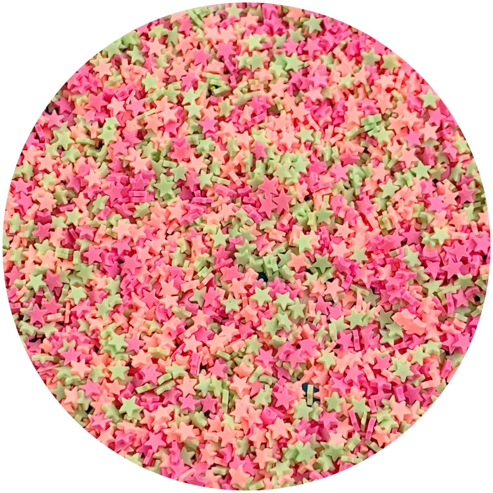 Star Sprinkles - Fimo Slices - Dope Slimes LLC - Dope Slimes LLC