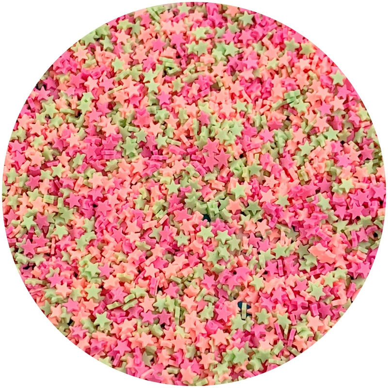 Star Sprinkles - Fimo Slices - Dope Slimes LLC - Dope Slimes LLC