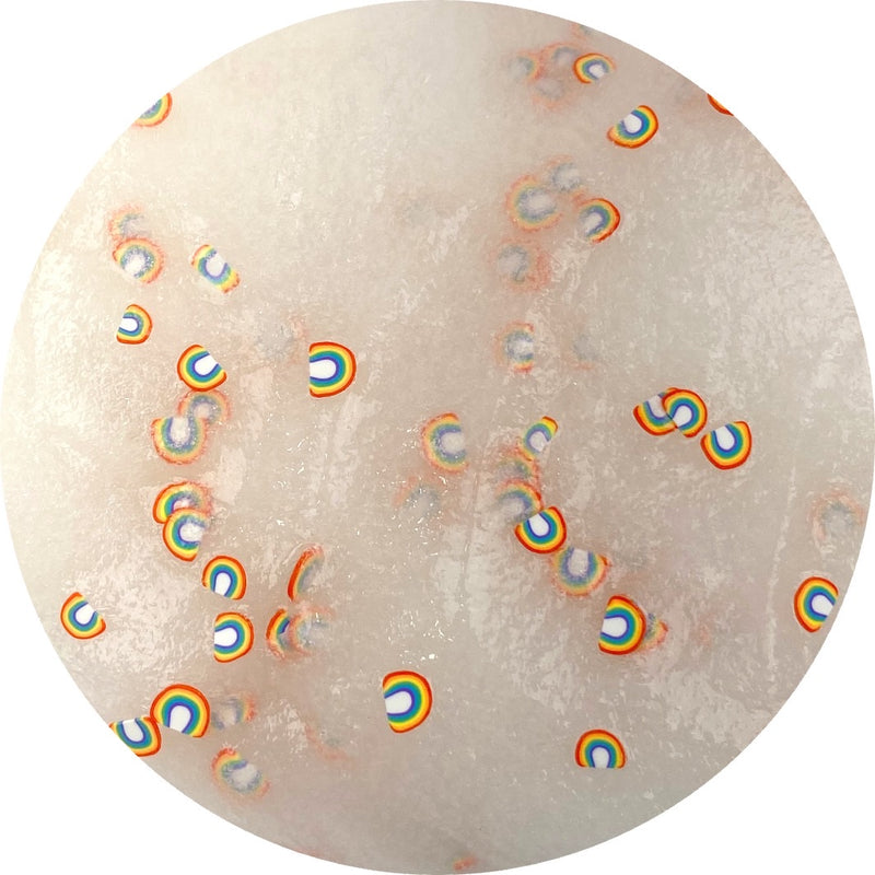 Rainbow Road Jelly Slime - Shop Slime - Dope Slimes