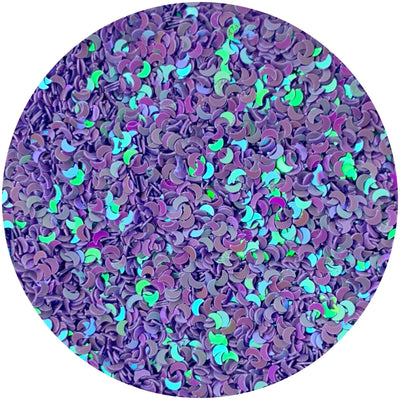 Holographic Moons - Fimo Slices - Dope Slimes LLC - Dope Slimes LLC