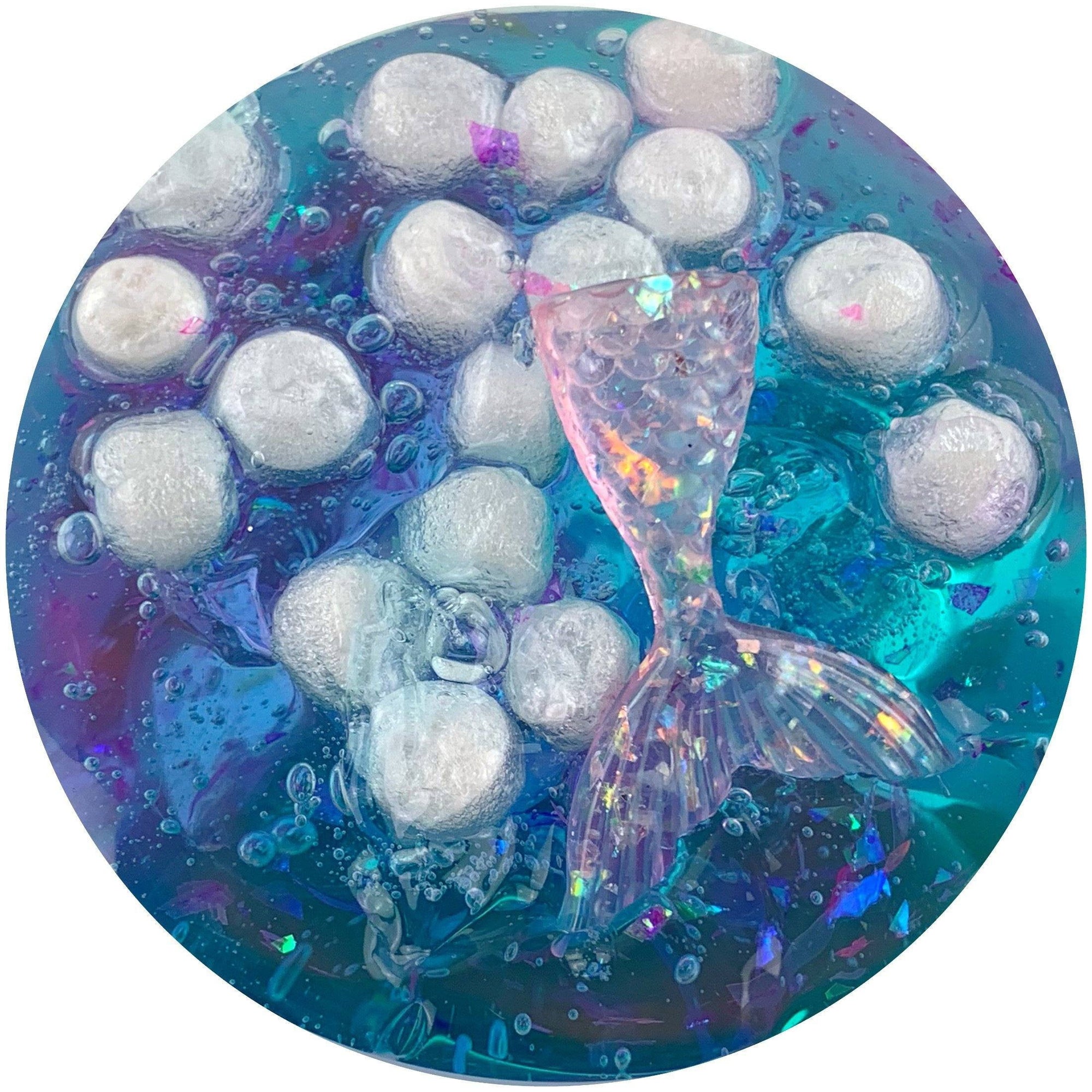Mermaid Cove - Glossy Slime - www.dopeslimes.com - Dope Slimes LLC