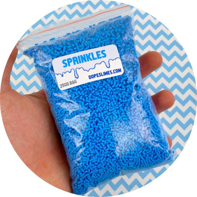 Blue Sprinkles - Shop Slime Supplies - Dope Slimes