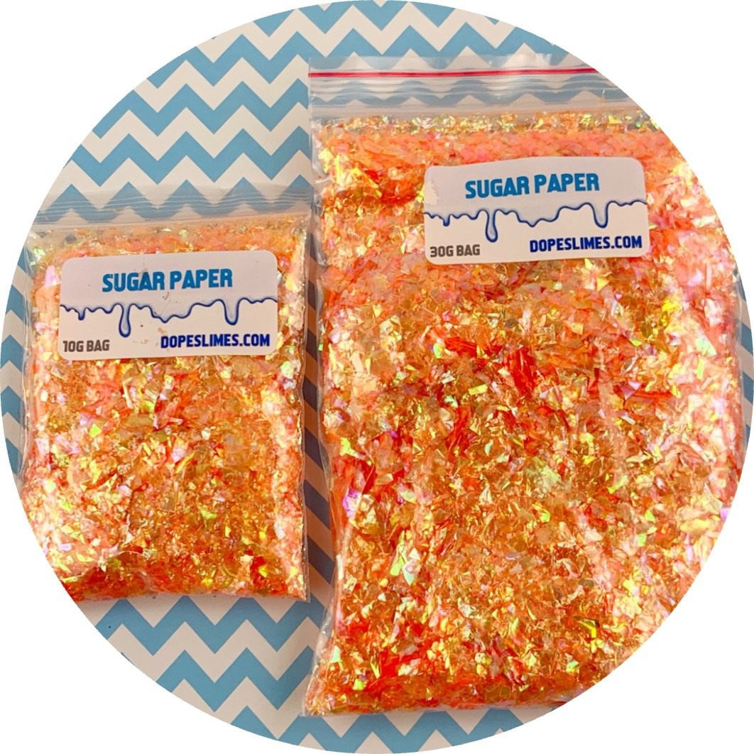 Sugar Paper Confetti Glitter - Shop Slime Supplies - Dope Slimes