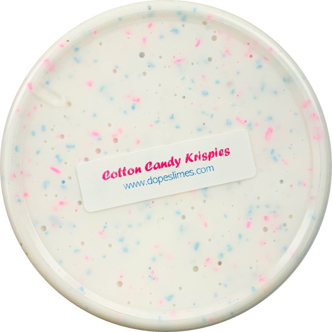 Cotton Candy Krispies Scented Slime - Shop Slime - Dope Slimes