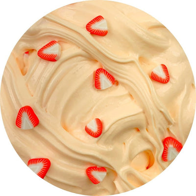 Strawberry Peach Yogurt Slime Scented - Shop Slime - Dope Slimes