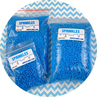 Blue Sprinkles - Shop Slime Supplies - Dope Slimes